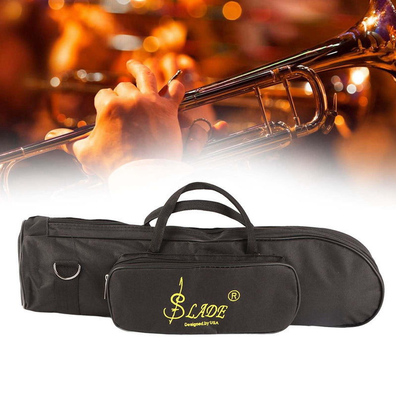 Trumpet Gig Bag Case,Double Zipper Design Trumpets Bag,Portable Double Zipper Trumpet Case with Strap for Trumpets Set