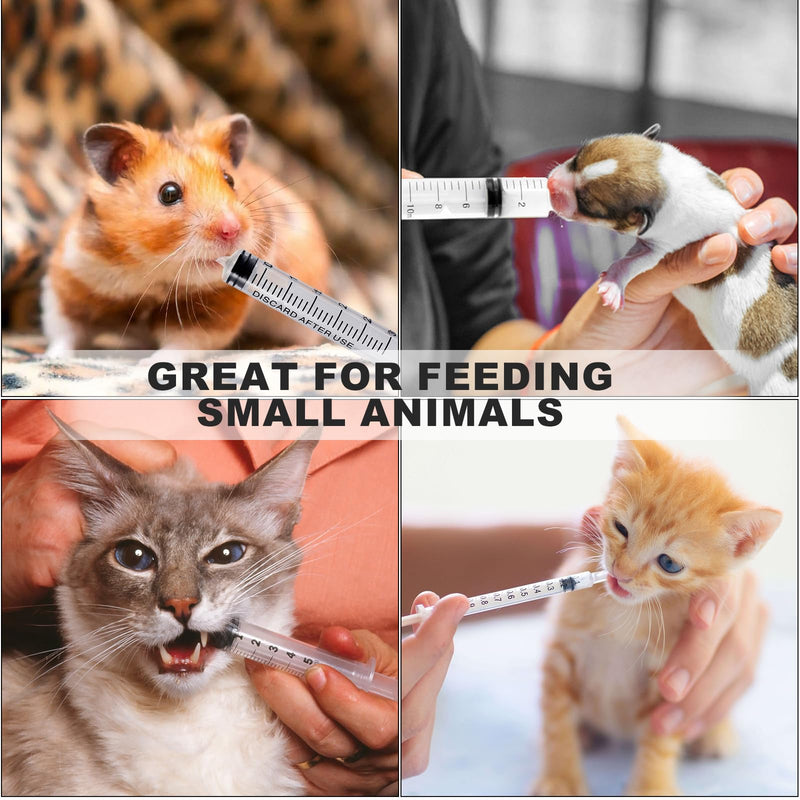 [AUSTRALIA] - Pack of 15 Syringes, 1 ml, 3 ml, 5 ml, 10 ml, 20 ml, Reusable Syringe, Dosing Syringe, Wind-Up Syringe Without Needle, Tools for Versatile Applications, Laboratories, Animal Feeding, Plant Watering 