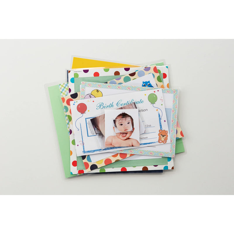 Scotch Self-Seal Glossy Document or Photo Laminating Pouches, 5 x 7 Inches, 5-Pack 5 Pack