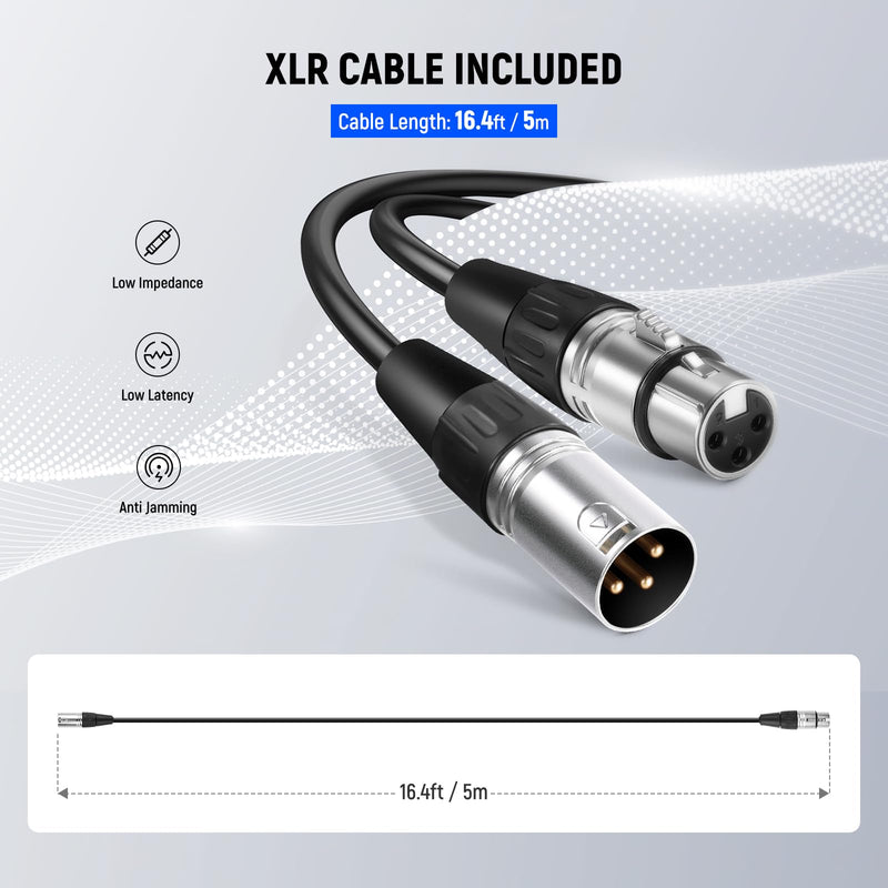 NEEWER DM01 Cardioid Dynamic Microphone with XLR Cable for Podcast Singing PC Gaming Streaming Studio Vocals, Speeches, Live Performances, 600Ω +/- 30% Impedance, 100Hz-10KHz Frequency Range