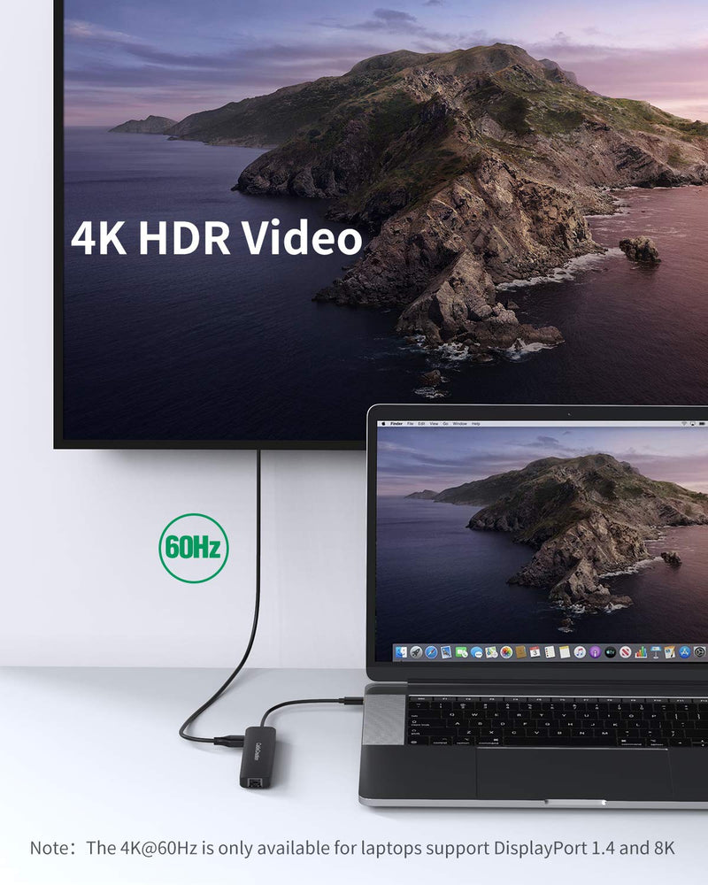 CableCreation 5-in-1 USB-C Hub Bundle with 7 in 1 USB C Hub