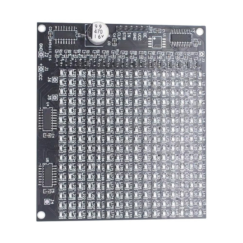 SMD Soldering Practice Board DX-TP17 256 SMD LED Advertising Screen Fun Component Soldering Practice Board Set