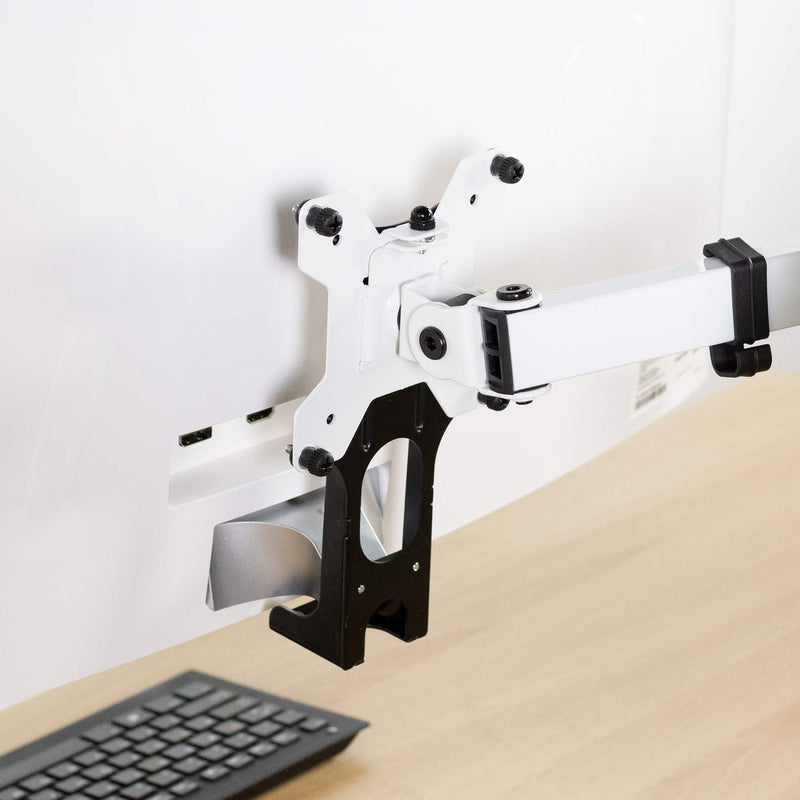 VIVO Quick Attach VESA Adapter Plate Bracket Designed for Samsung CF397, CRG5 Monitors, 32 inch Full HD Curved Screens, MOUNT-SG03CF