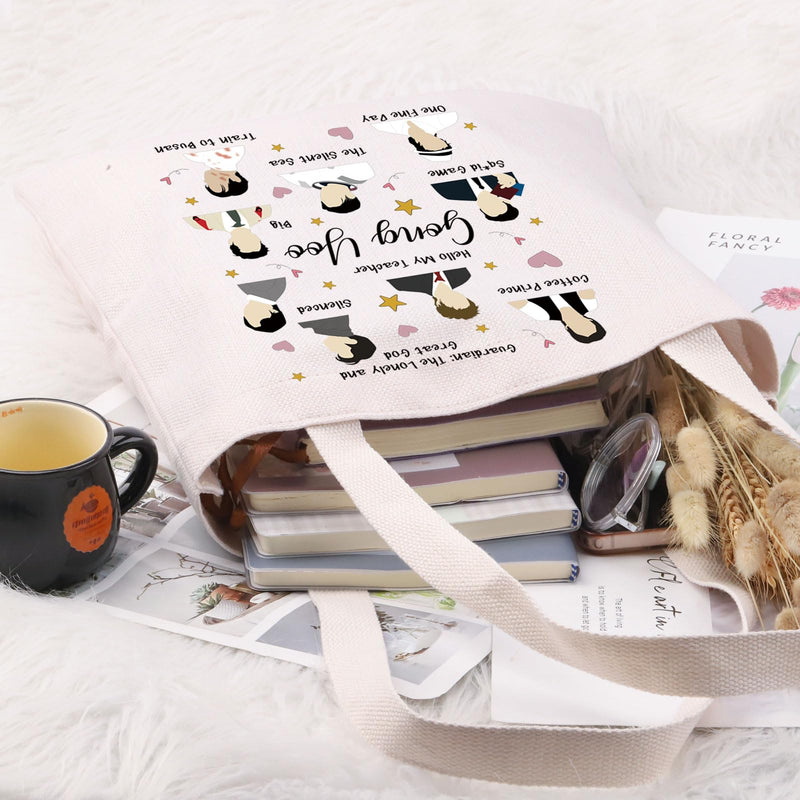 G2TUP Actor Inspired Gift Gong Y Tote Bag Korean Drama Lover Handbag South Korean Culture Gift Gong Y Tb