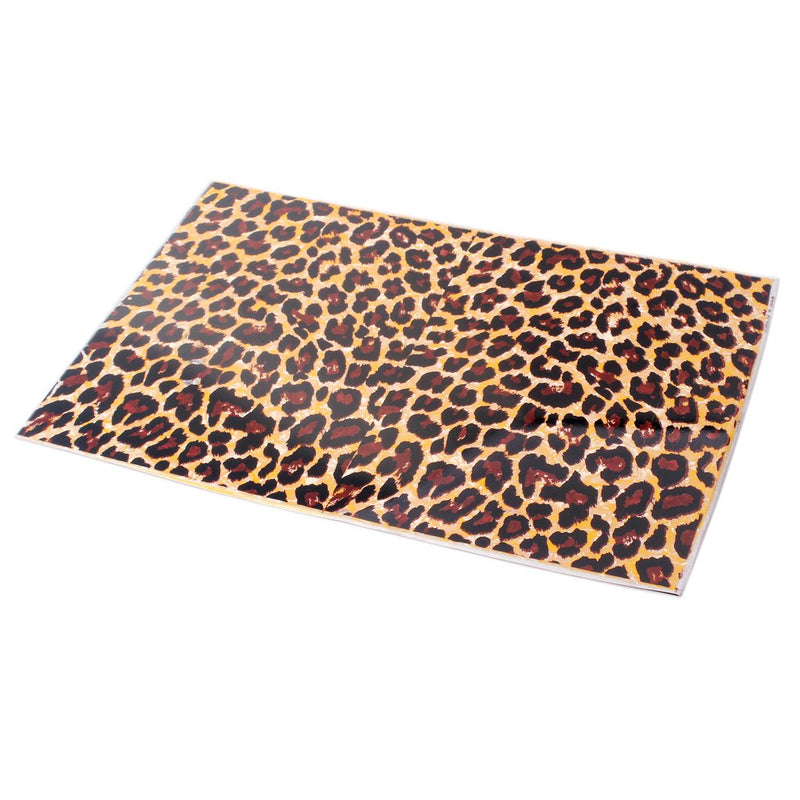 Guitar Pick guard Material, Leopard Print 3 Ply Pickguard Material Guitar Pickguard Material Sheet 11.6x17 Inch Black Pearl