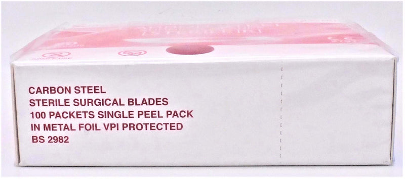 Swann Morton 0206 Blade Sterile Size 20 (Pack of 100) 20 EU