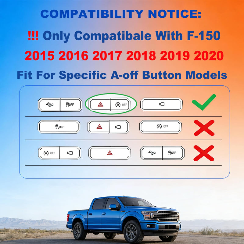 Auto Start Stop Eliminator for Ford F-150 2015 2016 2017 2018 2019 2020 | Plug & Play Start Stop Disable Module with Memory, No Error Code Start Stop Delete, Easy Install, OEM Fit for Ford F150 2015-2020