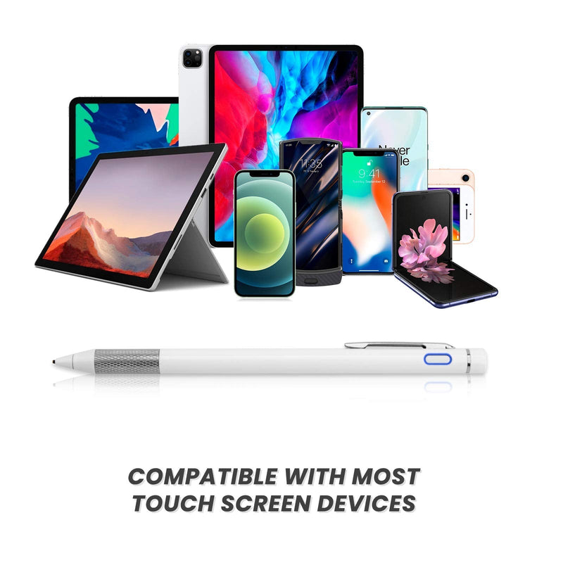 Stylus Pens for Acer Chromebook Spin 11 Touchscreen,Rsepvwy Active Stylus Digital Pen with 1.5mm Ultra Fine Tip Stylist Pencil for Acer Chromebook Spin 11 Touchscreen Pen,White
