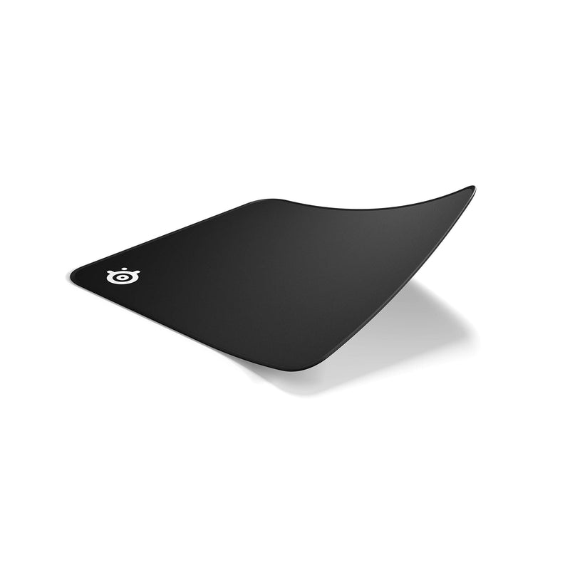 SteelSeries QcK Gaming Surface - Large Stitched Edge Cloth - Extra Durable - Optimized For Gaming Sensors - Black Classic Black