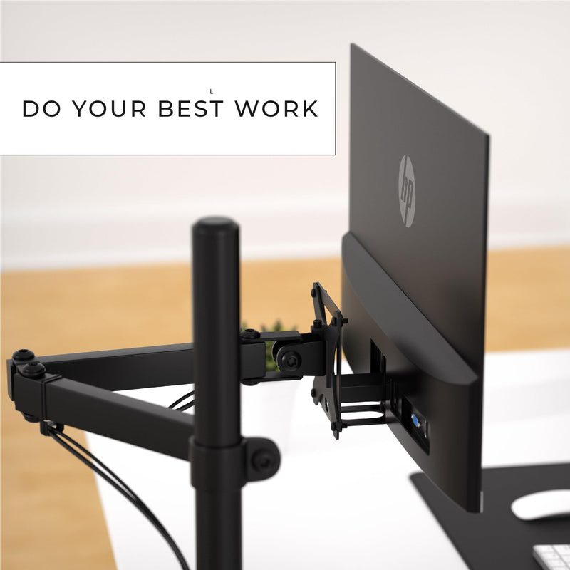 HumanCentric VESA Mount Compatible with HP M-Series Monitors | Fits M24h, M27h, 524sh, 524da, 527sh, 75x75mm & 100x100mm, Mounts to Stand & Arm, M-Series Only, Hardware Included