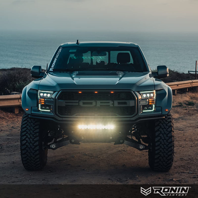 [AUSTRALIA] - Ronin Factory 50 Cal Bullet Antenna - Ford F150 F250 F350 Super Duty Raptor (Bronco 21-23) Truck Accessory - RAM 1500 Short Antenna Replacement Ford TuffLock Bullet Antenna - Standard 