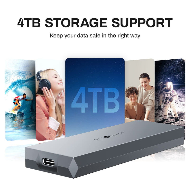 6 Gbps SATA Enclosure and 10 Gbps NVME Enclosure
