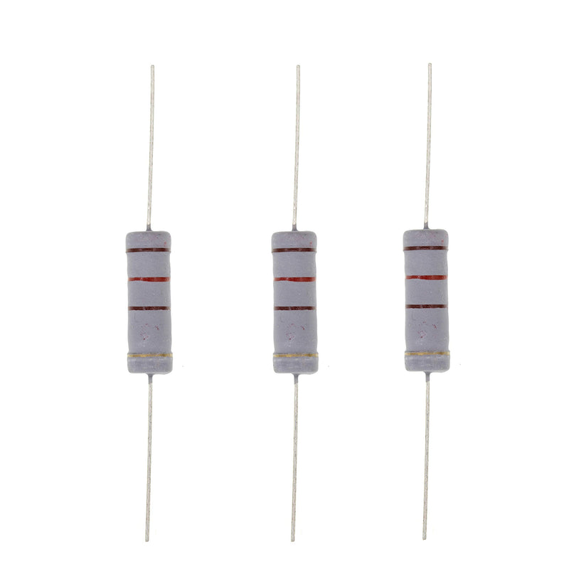 10PCS 5W 5 Watts 120R 120 Ohm 5% Metal Oxide Film Resistor Part4 120 Ohm