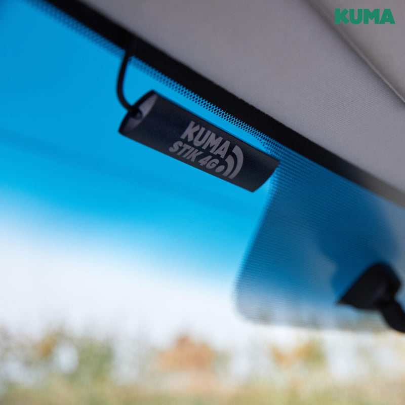 KUMA STiK 4G Antenna for CPE Router Modem Gateway Mobile Cell Hotspot - 2x2 High Gain MiMo Cellular LTE Antenna Indoor for Taxi Uber Car Truck - Compatible with T-Mobile AT&T Verizon - SMA Connectors Indoor High Gain Glass Sticker Mount Antenna