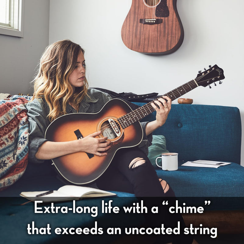 [AUSTRALIA] - DR Strings - Dragon Skin+ - Acoustic Guitar Strings 6-String Set - Bluegrass 12-56 - Phosphor Bronze - Acoustic Guitar Accessories (DAP-12/56) DAP-12/56 Bluegrass 12-56 