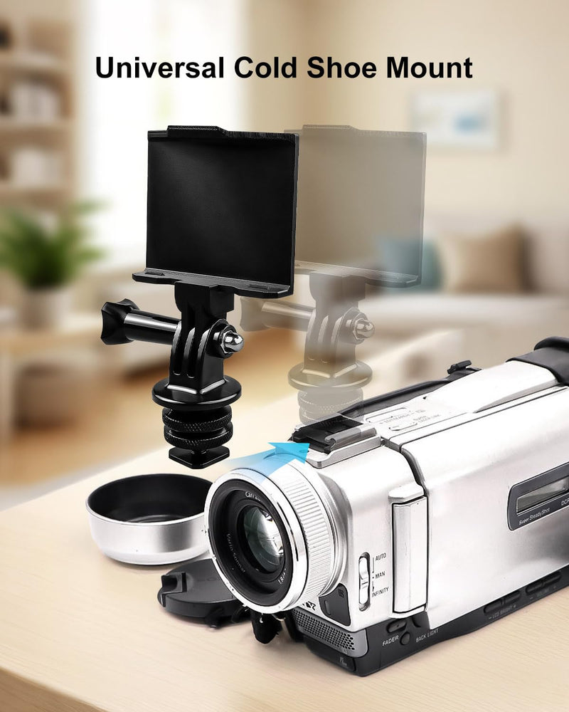 [AUSTRALIA] - Camera Hot Shoe Bracket Compatible with ImmersionRC Powerplay, Hot Shoe Mount with Professional Digital Equipment Fits for GoPro and Any Hot Shoe Camera 