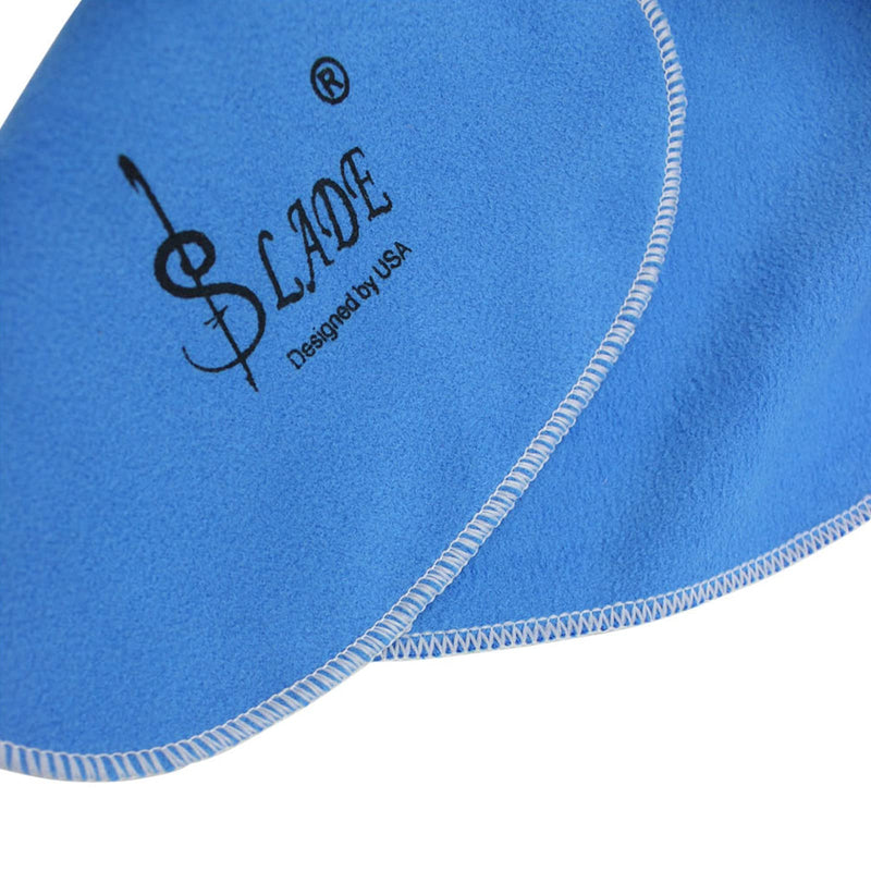 Cleaning Cloth Swab for Inside Tube Suitable for Clarinet Piccolo Flute Sax Saxophone (Blue) Blue