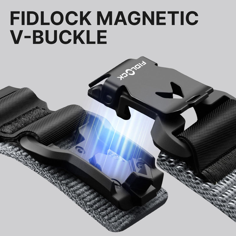 Bandletic Fidlock Magnetic Band and Nylon Strap Compatible with Apple Watch