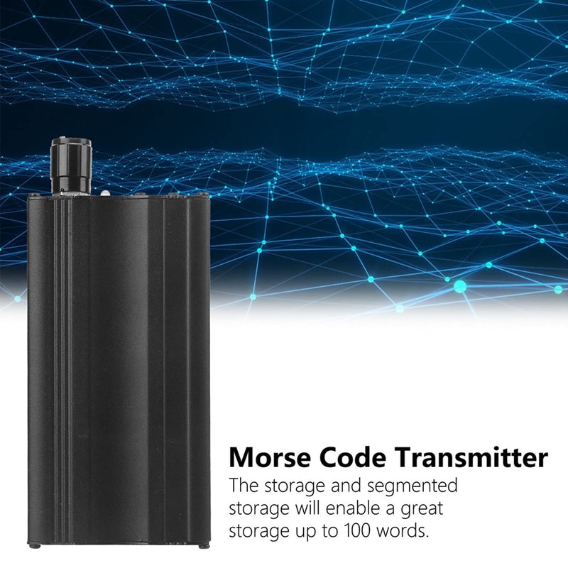 MX K2 Morse Code Keyer Auto Memory Controller, Aluminum Alloy for Radio Amplifier CW Transceiver