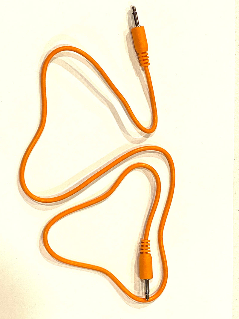 (5) Color Pack of 3.5mm Mono TS Modular Synth Patch Cables