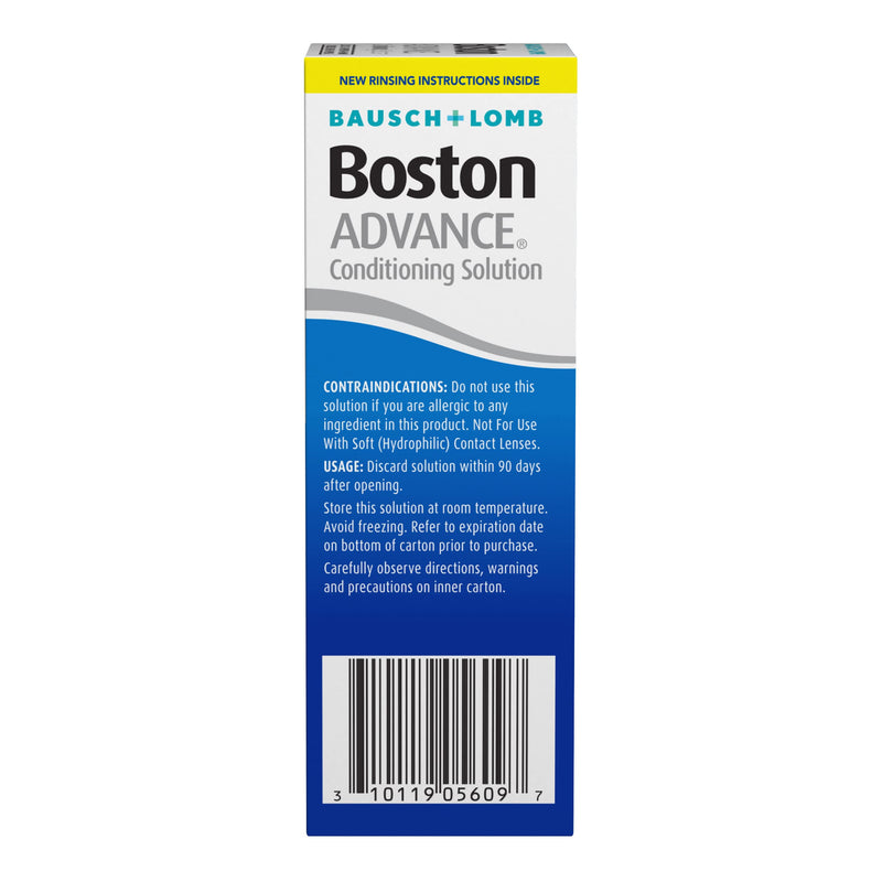 Boston ADVANCE Conditioning Solution, from Bausch + Lomb, 3.5 Fl Oz (Pack of 2) 3.5 Fl Oz (Pack of 2) Advanced Comfort