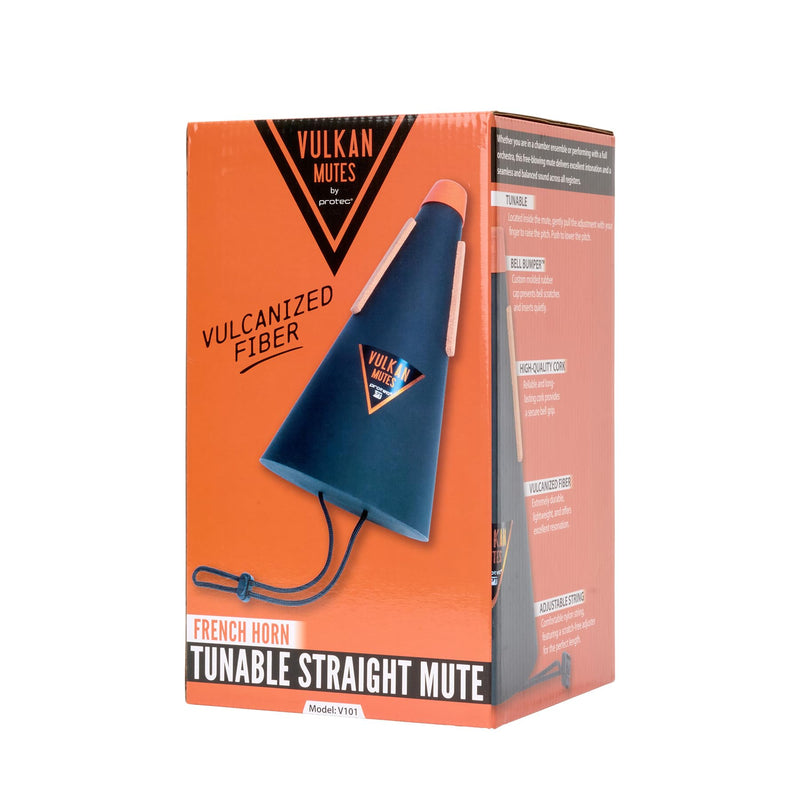 [AUSTRALIA] - Protec Vulkan French Horn Tunable Mute (Straight), Model V101 