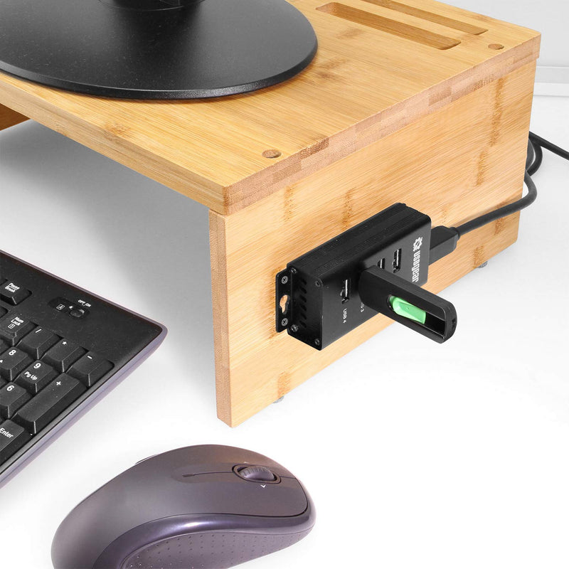 USBGear 4-Port USB 3.2 Gen 1 Mountable Charging and Data Hub