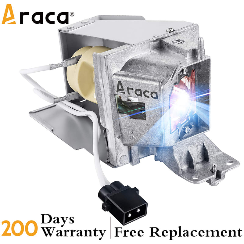 Araca BL-FU195A /BL-FU195C /BL-FU195B /SP.72G01GC01 (OEM Original Bulb) Replacement Projector Lamp for OPTOMA HD142X HD27 EH345 H183X S341 S340 W331 TW342 with Housing