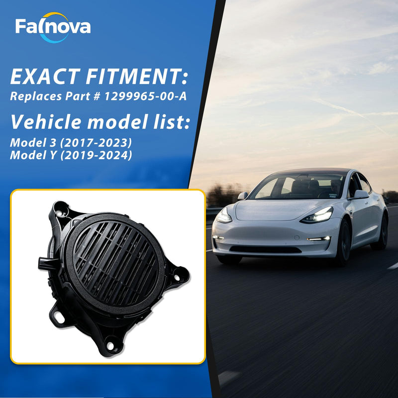 Pedestrian Warning Speaker Replace 1299965-00-AVAS Alarm Horn Siren | Compatible with Tesla Model 3 2017-2023 & Model Y 2019-2024 Waterproof Direct Replacement