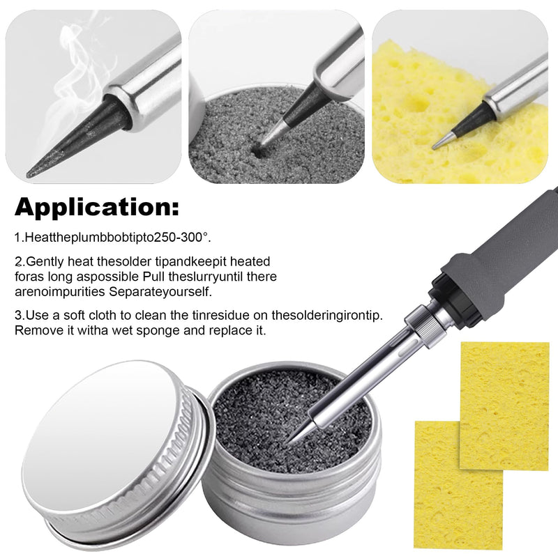 Nadinsta ET Soldering Tips Set Replacement Soldering Tip ETS ETA ETB ETD Replacement Pack of 12