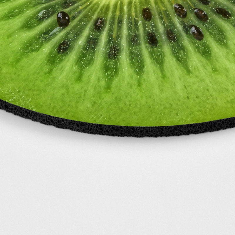 Kiwi Slice Mousepad, Tropical Kiwi Fruit Mouse Pad, Fruit Mousepad, Vegan Mouse Pad, Vegan Gift, Food Mousepad, Foodie PA-104