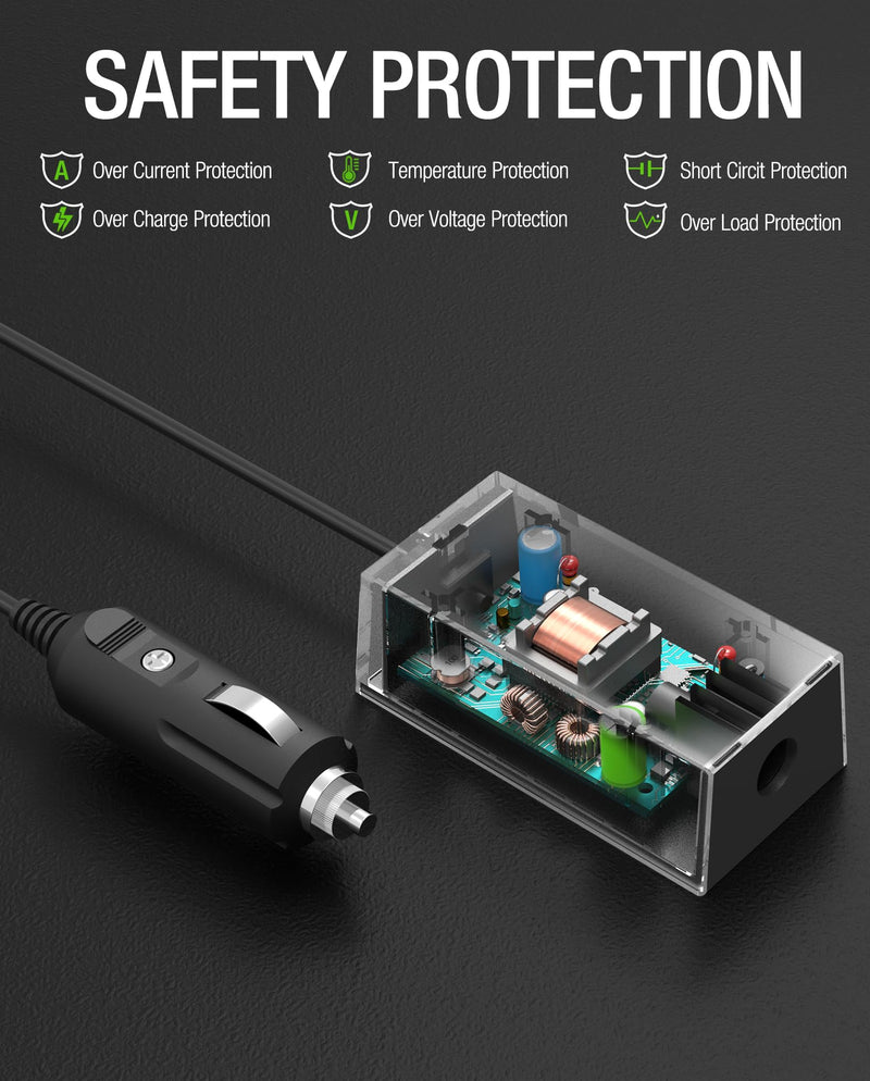 [AUSTRALIA] - Starlink Mini Car Charger - ALIENSX 36V Power Adapter, 12V/24V Step-Up Converter, 200FT Range, Waterproof for RV/Truck/Boat etc. (DC Power Cable Sold Separately) 
