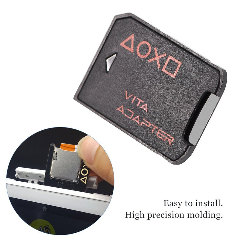 FOSA Version3.0 SD2Vita Memory Card Adapter, High Speed Game Card to Card Adapter Compatible with PS Vita 1000/2000, PSVITA Memory Card Converter, Support Up to 256GB