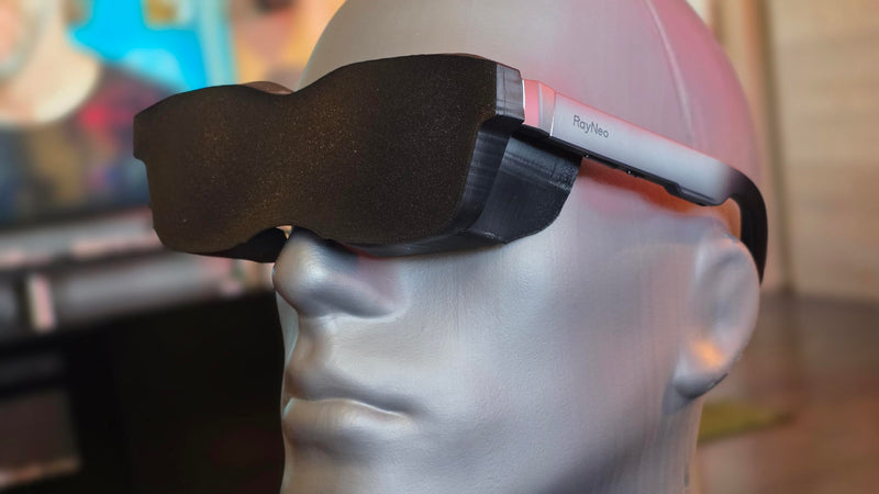 Light Blockers for Rayneo Air 3S Air 2S and S3 Pro/Air 4 Pro AR Glasses, Soft TPU Rubber, Kill pesky reflections! Set - S3/S2 Full and Open Blockers