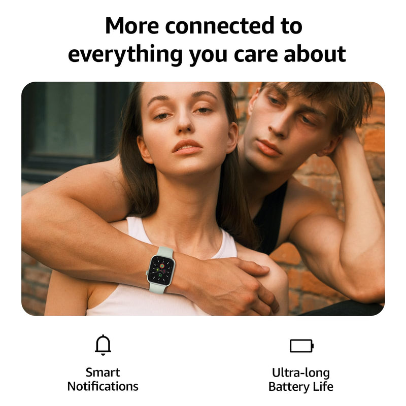 Smart Watch for Men Women Answer/Make Call, 1.85" Smartwatch, Fitness Watch with Heart Rate Blood Pressure Sleep Monitor, 140+Sports, IP68Waterproof Step Counter Compatible with Android IOSGreen