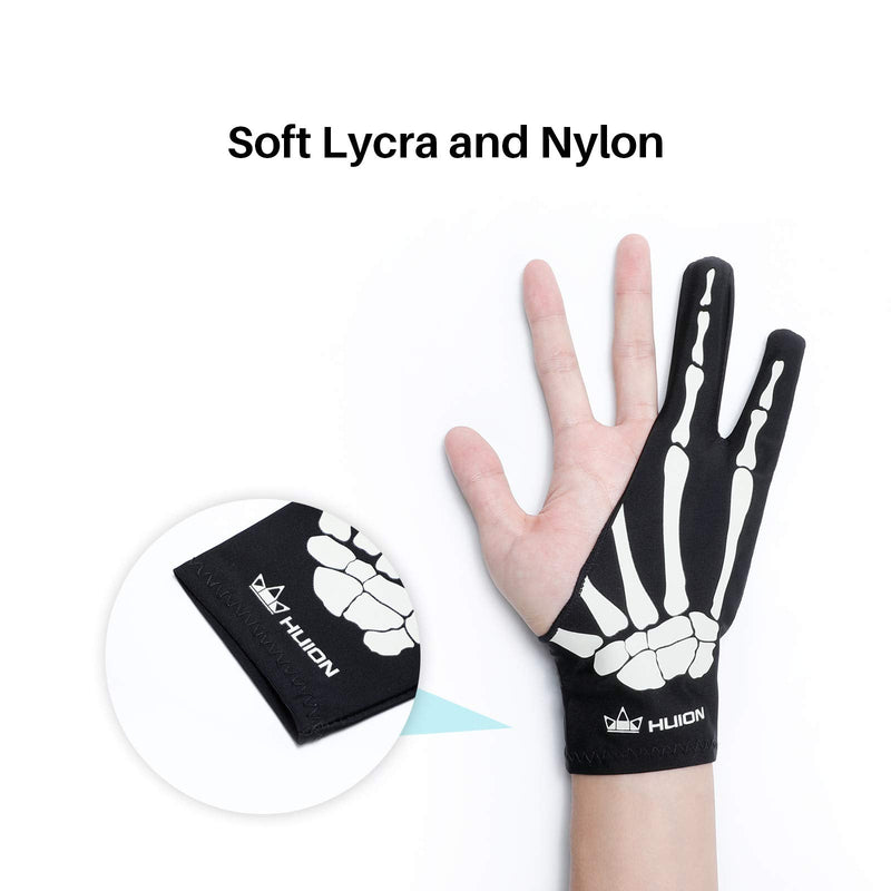 HUION Skeleton Artist Glove for Drawing Tablets