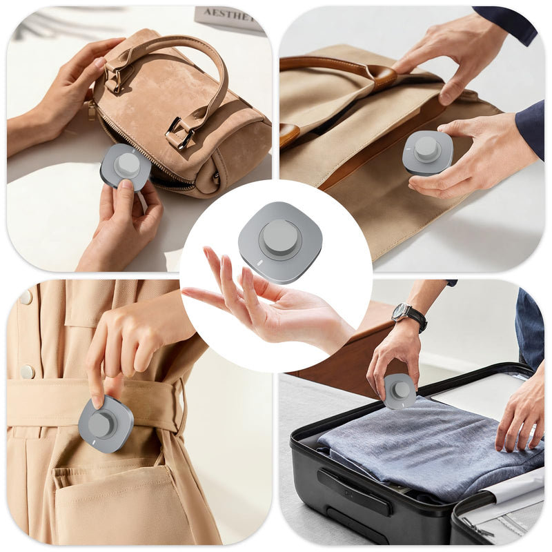 Charger Compatible with Ultrahuman Ring/Ring Air-Size 9 | Fast Safe Portable Charging Dock with USB-C Cable,Silver Gray（Not Compatible with Ultrahuman Ring Pro) Size 9