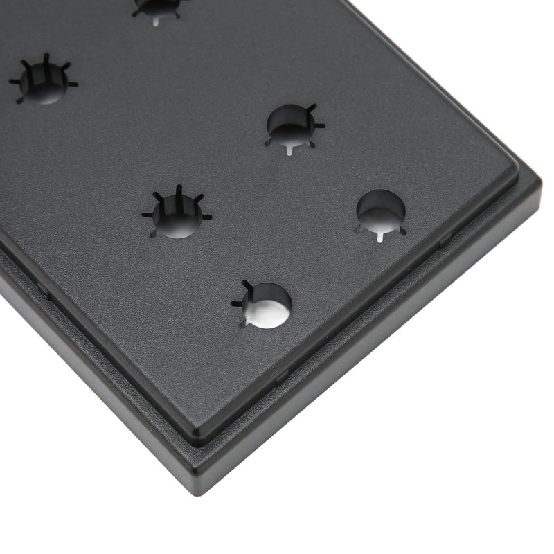 PUSOKEI Universal Turntable Headshell Cartridge Keeper, Record Player Stylus Holder Acrylic Box Phono Shell Case,Phonograph Turntable Cartridge Keeper Box.