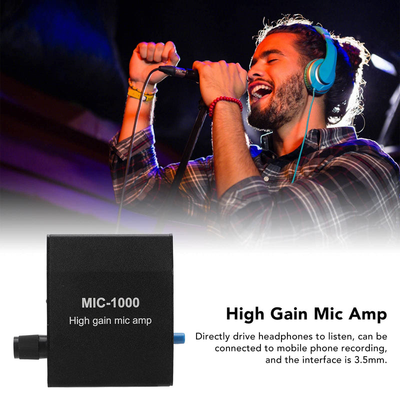 Microphone Amplifier Mic Audio Microphone Preamp Home Audio Power Amplifier System Kit