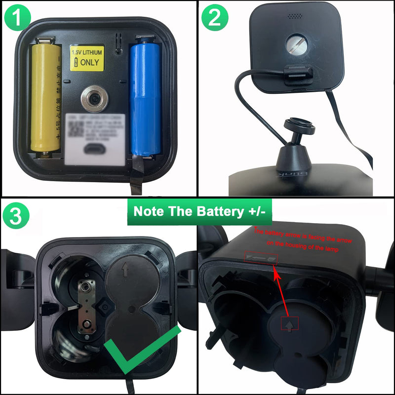 [AUSTRALIA] - Solar Panel for Blink Outdoor 4 /(3rd Gen) Floodlight + Blink Outdoor Camera,16.5Ft/5m Weatherproof Cable Power Your Blink Floodlight Camera Continuously (Floodlight & Camera NOT Included) 1 