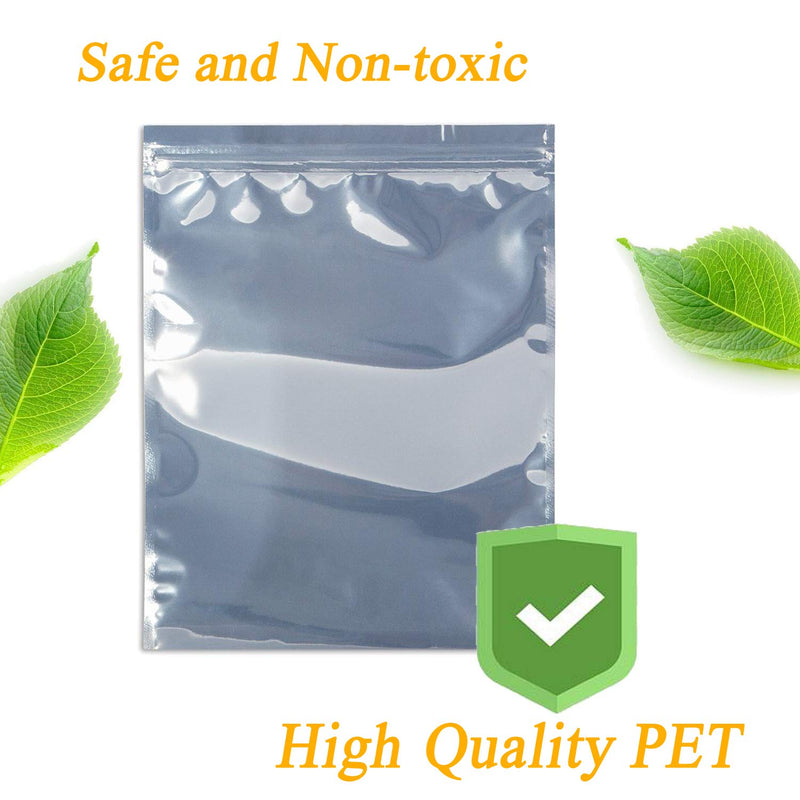 KUKUBAGS 15pcs 11x15 inch Anti Static Bag with 15pcs Antistatic Labels, Static Free Bag for Electronics, Large Resealable Non Static Bags for Most of Computer Accessories