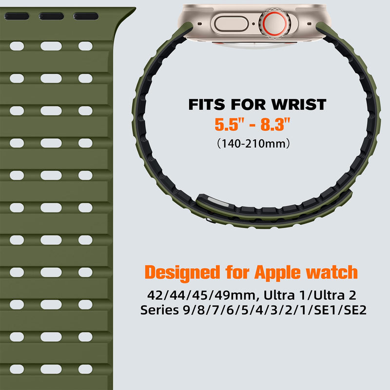 Bandletic Magnetic Band and TPU Strap Compatible with Apple Watch