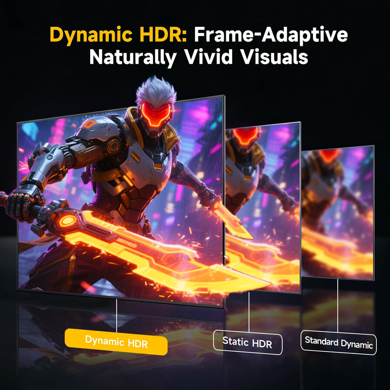 8K HDMI Cable 75 ft, Fiber Optic HDMI 2.1 Cable 48Gbps Support 8K@60Hz 4K@120Hz Ultra High Speed for Dynamic HDR/eARC/HDCP 2.3 for RTX3090 Xbox PS5 LG C9 CX Slim in-Wall Rated CL3 HDMI 2.1 Fiber 8K 75ft