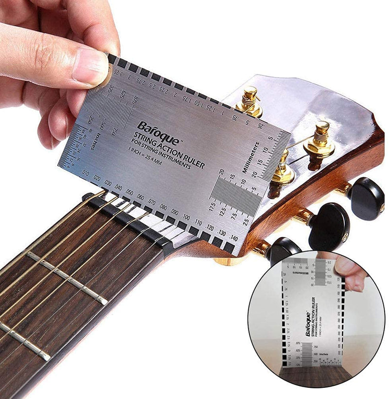 45 Pcs Guitar Repairing Maintenance Tool Kit, Haploon Guitar Setup Kit Repair Tools with Carry Bag for Guitar Ukulele Bass Mandolin Banjo String Instrument