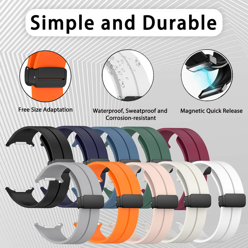 GOLDTOLUCK Compatible with Samsung Galaxy Watch 7 Band Ultra 47mm (2024) Men Women