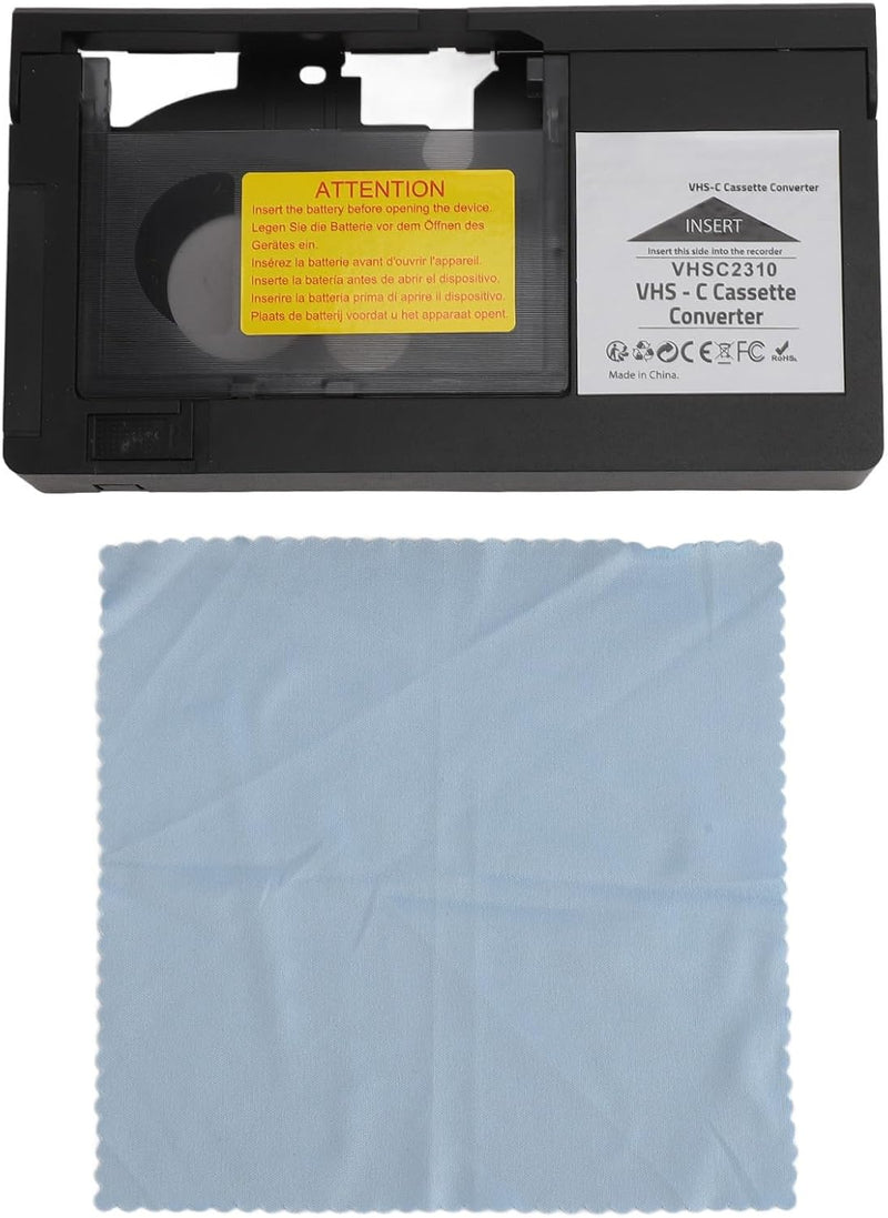 [AUSTRALIA] - Original Factory Sealed My Needle Store Cassette Adapter for Camcorders SVHS VHS-C to VHS – Ideal for VCR Player, VHS Tapes, Video Cassette Player and VHS to Digital Converting. 