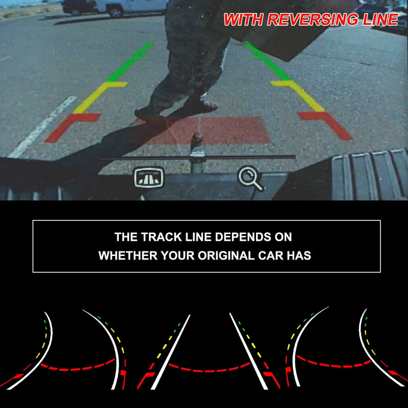 Backup Camera Compatible with 2011-2020 Dodge Journey Replace# 56054158AC | 56054158AB 56054158AD 56054158AE 56054158AF, Rear Parking Assist Camera