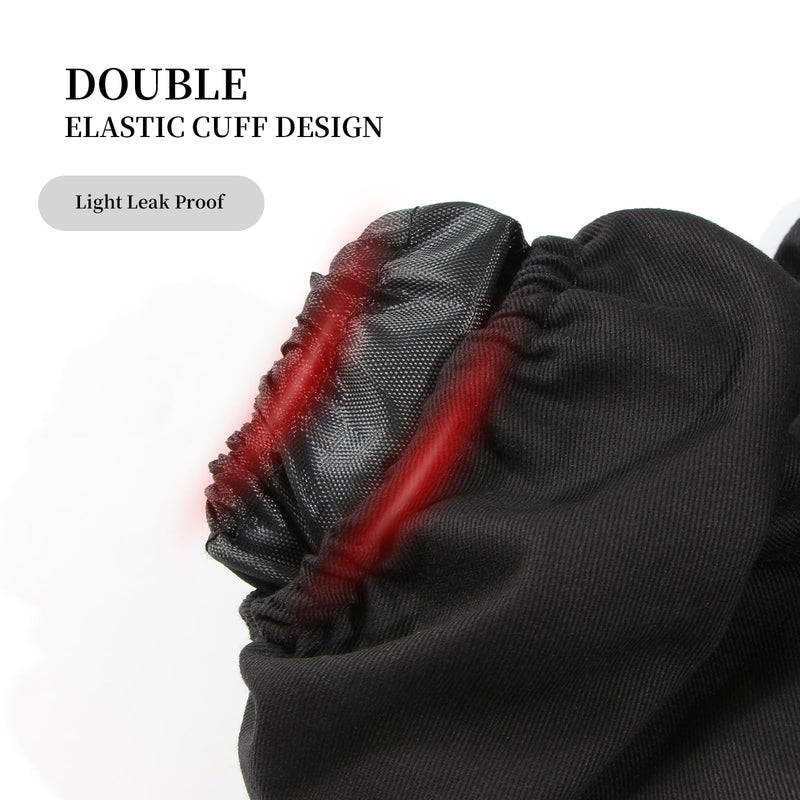 [AUSTRALIA] - Film Changing Developing Darkroom Bag 23.6"x21.6" Anti-static Material Darkroom Zipper Bag Double Layer for Film Replacement Film Development Professional Film Photography Supplies 