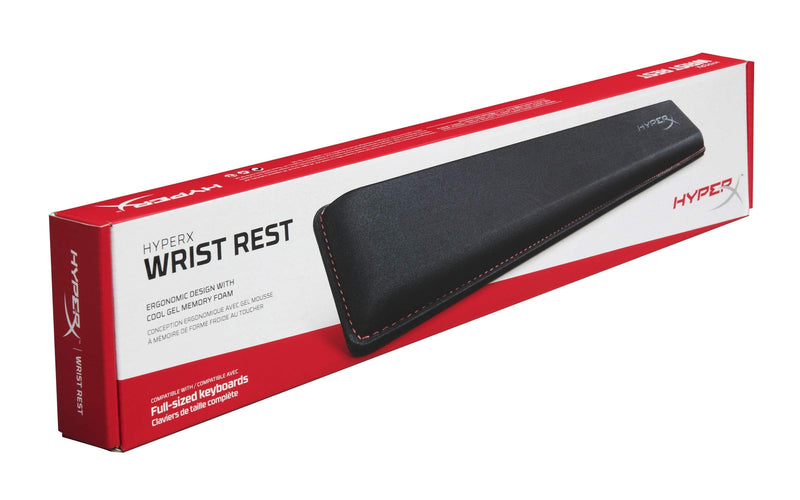 HyperX Wrist Rest - Cooling Gel - memory Foam - Anti-Slip - Ergonomic - Keyboard Accessory Full Size