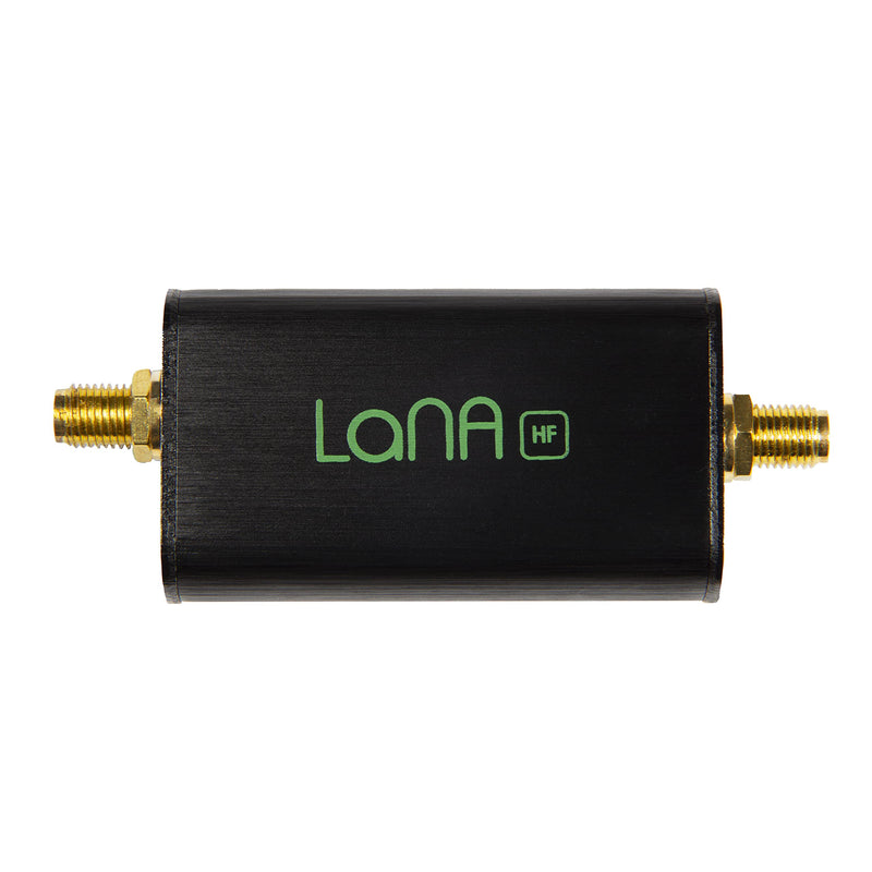 Lana HF v2 - Ultra Low-Noise LF, MF & HF Amplifier (LNA) Module for RF & Software Defined Radio (SDR). Wideband 50kHz-150MHz Frequency Capability with Bias Tee & USB Power Options